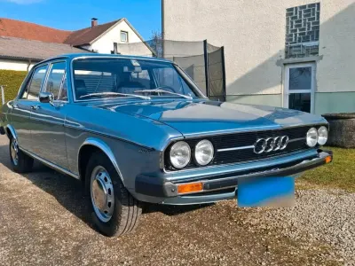 Gebraucht Audi 100 112 PS (82 kW) 1976 Blau Limousine