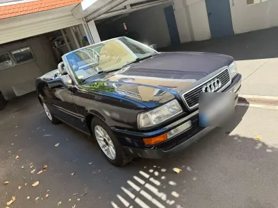 Gebraucht Audi Cabriolet 133 PS (97 kW) 1991 Blau Cabrio