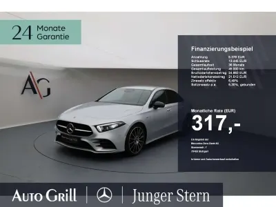 Gebraucht Mercedes A200 Night 163 PS (119 kW) 2020 Iridiumsilber metallic Limousine