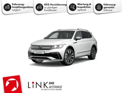 Gebraucht VW Tiguan Allspace R-line 200 PS (147 kW) 2022 Pure white SUV