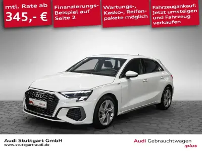 Gebraucht Audi A3 S-Line 110 PS (80 kW) 2023 Weiß Limousine