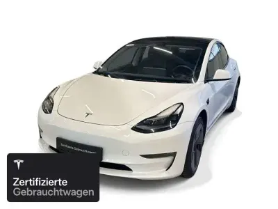 Gebraucht Tesla Model 3 Long Range AWD 324 kW (441 PS) 2023 Pearl white multicoat Limousine
