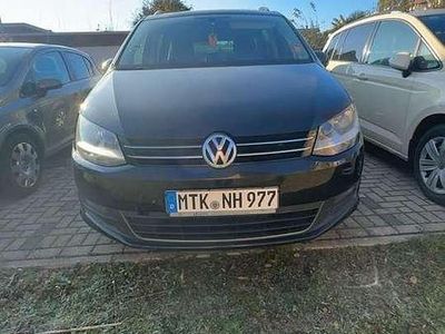 Schwarz Gebraucht 2011 VW Sharan Style Van / Kleinbus | 14.000 € (Teuer)