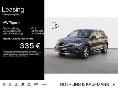 Delfingrau metallic Gebraucht 2021 VW Tiguan Elegance SUV | 27.980 € (Fairer Preis)