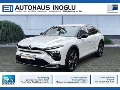 Gebraucht Citroën C5 X PureTech 131 PS (96 kW) 2024 Weiß perlmuttweiß (metalliclackierung) (metallic) Kombi