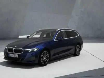 Gebraucht BMW 320 Sport Line 184 PS (135 kW) 2024 Blau Kombi