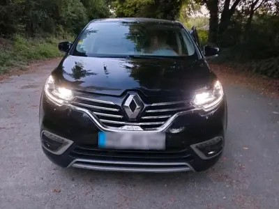 Gebraucht Renault Espace 160 PS (117 kW) 2016 Schwarz Van / Kleinbus