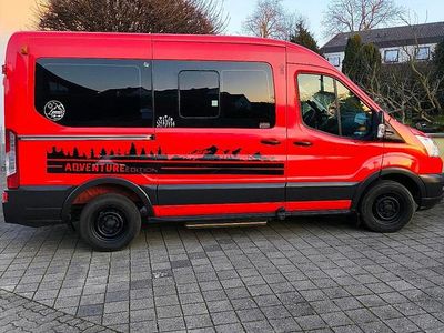 Usata Ford Transit 101 CV (74 kW) 2015 Rosso Monovolume