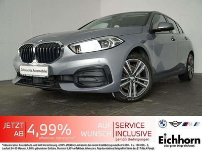 Gebraucht BMW 118 Sport Line 150 PS (110 kW) 2023 Skyscraper grau metallic Kleinwagen