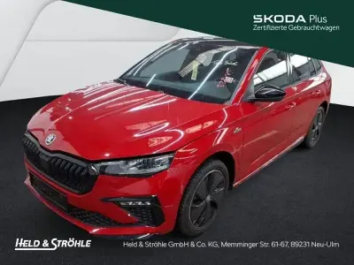 Second-hand Skoda Scala Monte Carlo 150 CP (110 kW) 2025 Roșu Hatchback