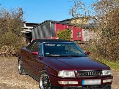 Usata Audi 80 116 CV (85 kW) 1998 Rosso Cabrio