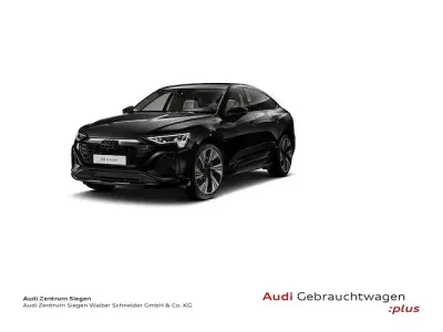 Gebraucht Audi Q8 Sportback e-tron S-Line 300 kW (408 PS) 2023 Mythosschwarz metallic SUV