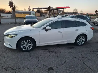 Gebraucht Mazda 6 Exclusive-Line 150 PS (110 kW) 2017 Weiß Kombi