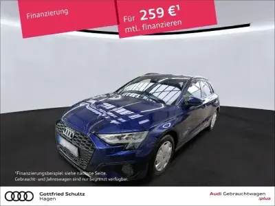 Brugt Audi A3 Advanced 116 HK (85 kW) 2022 Blå Sedan