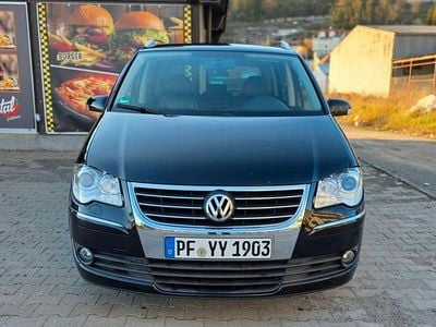 Gebraucht VW Touran Highline 170 PS (125 kW) 2007 Schwarz Van / Kleinbus