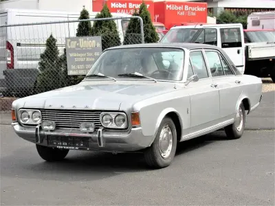 Brugt Ford 26M 125 HK (91 kW) 1970 Sølv Sedan