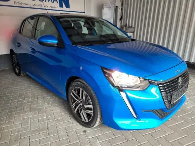 Gebraucht Peugeot 208 Allure 101 PS (74 kW) 2019 Blau Kleinwagen