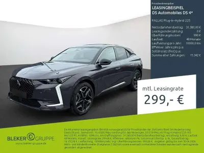 Ny DS Automobiles DS4 224 HK (164 kW) 2025 Svart Sedan