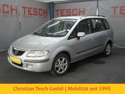 Gebraucht Mazda Premacy Exclusive 114 PS (83 kW) 2000 Silber Van / Kleinbus