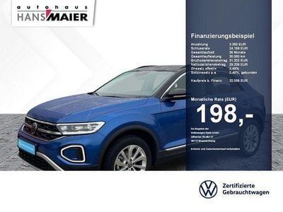 Gebraucht VW T-Roc Style 150 PS (110 kW) 2025 Ravennablau metallic SUV