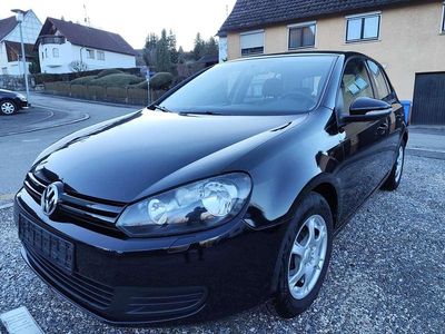 Gebraucht VW Golf VI Trendline 80 PS (58 kW) 2009 Schwarz Kleinwagen
