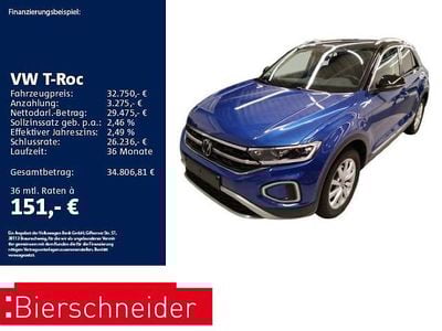 Blau Gebraucht 2024 VW T-Roc Style SUV | 32.750 € (Etwas zu teuer)