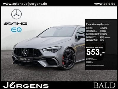Gebraucht Mercedes CLA45 AMG AMG 421 PS (309 kW) 2023 Grau metalliclack mountaingrau Coupé