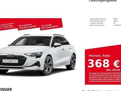 Weiß Gebraucht 2025 Audi A3 Advanced Limousine | 37.990 € (Superpreis)