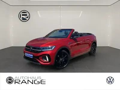 Gebraucht VW T-Roc Cabriolet R-line 150 PS (110 kW) 2022 Kings red metallic (metallic) Cabrio