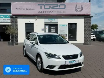 Gebraucht Seat Leon ST Style 125 PS (91 kW) 2015 Weiß Kombi
