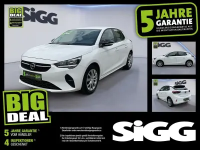 Gebraucht Opel Corsa Edition 75 PS (55 kW) 2023 Jade weiss/arktis weiss Kleinwagen