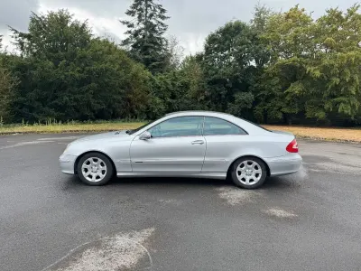 Gebraucht Mercedes CLK240 Avantgarde 170 PS (125 kW) 2002 Grau Coupé