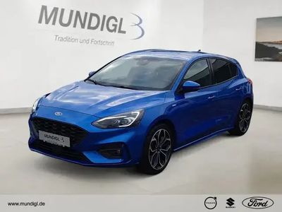 Second-hand Ford Focus ST-Line X 155 CP (114 kW) 2020 Albastru Berlinǎ