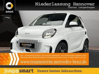 Weiß Gebraucht 2021 Smart ForTwo Electric Drive Passion Cabrio | 11.290 € (Fairer Preis)