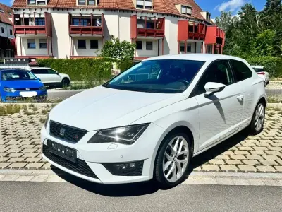 Gebraucht Seat Leon SC FR 125 PS (91 kW) 2017 Weiß Kleinwagen