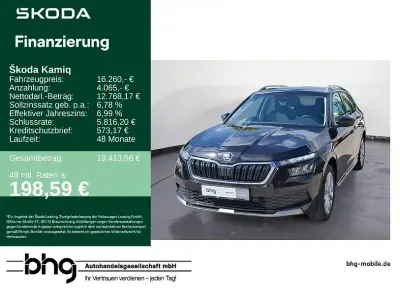 Gebraucht Skoda Kamiq Style 110 PS (80 kW) 2021 Schwarz SUV