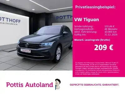 Gebraucht VW Tiguan Active 131 PS (96 kW) 2023 Delfingrau metallic SUV