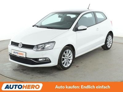 Gebraucht VW Polo Highline 90 PS (66 kW) 2017 Weiß Limousine