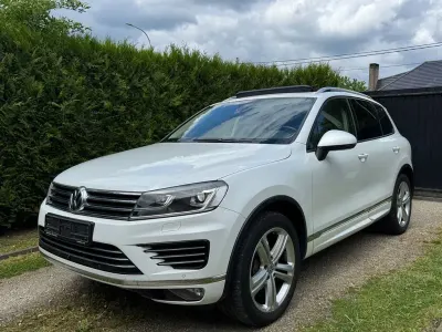 Brugt VW Touareg R-line 262 HK (192 kW) 2016 Hvid SUV