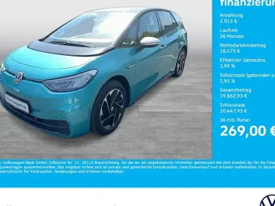Gebraucht VW ID.3 Pro Performance 150 kW (204 PS) 2022 Blau Kleinwagen