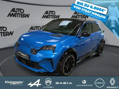 Neu Alpine A290 160 kW (218 PS) 2026 Blau Kleinwagen