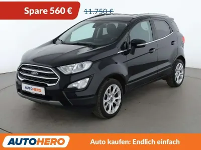 Gebraucht Ford Ecosport Titanium 125 PS (91 kW) 2020 Agate black SUV