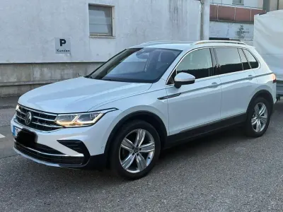 Gebraucht VW Tiguan Elegance 150 PS (110 kW) 2021 Weiß SUV