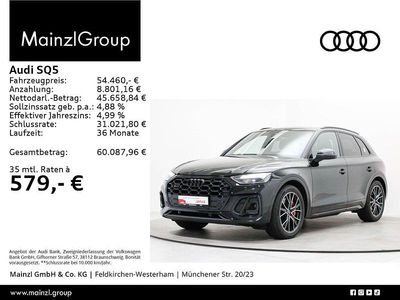 Gebraucht Audi SQ5 Sport 341 PS (250 kW) 2023 Mythosschwarz metallic SUV