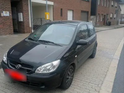 Gebraucht Hyundai Getz 65 PS (47 kW) 2008 Schwarz Kleinwagen