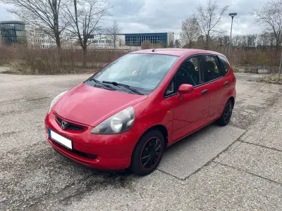 Usata Honda Jazz 83 CV (61 kW) 2003 Rosso Utilitaria