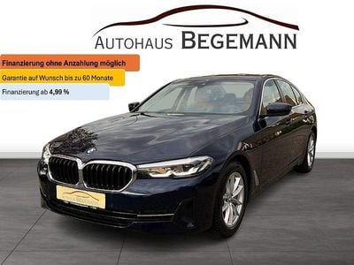 Second-hand BMW 530 Sport Line 245 CP (180 kW) 2022 Albastru Berlinǎ