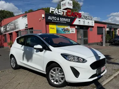 Gebraucht Ford Fiesta Cool & Sound Edition 71 PS (52 kW) 2019 Weiß Kleinwagen