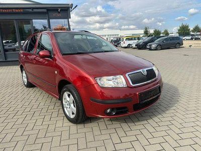 Gebraucht Skoda Fabia Ambiente 101 PS (74 kW) 2006 Rot Kleinwagen