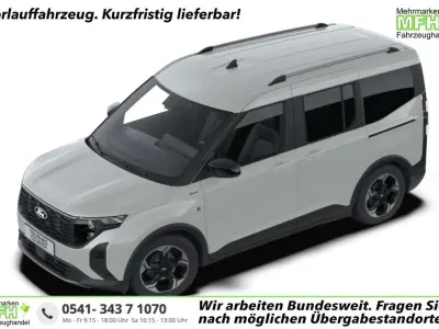 Neu Ford Tourneo Courier Active 125 PS (91 kW) 2026 Cactus grey Van / Kleinbus